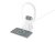 Беспроводная зарядная станция 4-в-1 Portal c лампой, 15 Вт, белый