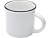 Bari керамическая кружка объемом 240 мл, белый