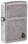 Зажигалка ZIPPO Armor® Flame c покрытием Antique Silver, латунь/сталь, серебристая, 38x13x57 мм
