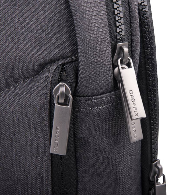 Сумка на плечо CORE, серый, 100% полиэстер