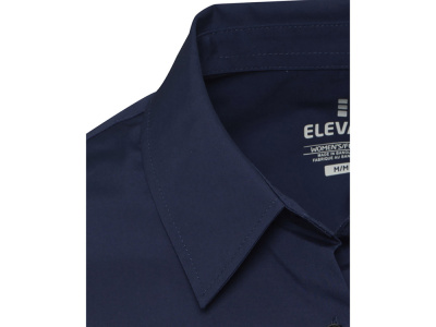 Carnelian женская рубашка из поплина - Navy Blue , размер S