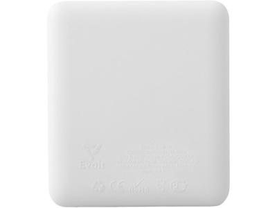 Внешний аккумулятор Brick 10 с быстрой зарядкой QC/PD, 10000 мАч, белый , размер 10000 mAh