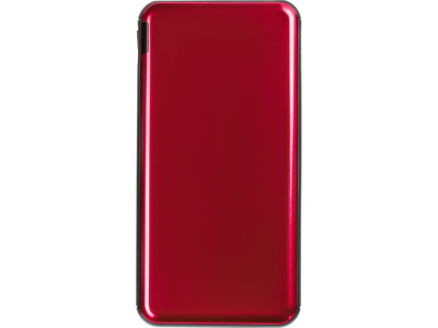 Внешний аккумулятор Forge v.2, металл, 10000mah, красный
