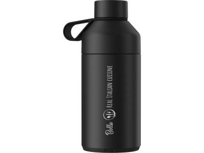 Бутылка для воды Ocean Bottle с вакуумной изоляцией объемом 750 мл, сплошной черный , размер 750 мл