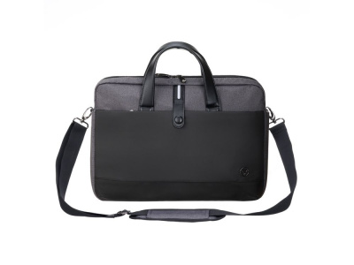 Сумка для ноутбука TORBER ВЕКТОР 14.1'', чёрный/серый, нейлон, 40 x 5 x 28 см, 5л