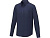 Pollux Мужская рубашка с длинными рукавами, темно-синий , размер 3XL