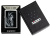 Зажигалка ZIPPO Shadow Wolf с покрытием Street Chrome, латунь/сталь, серебристая, матовая, 38x13x57 мм