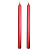 Свечи подарочные, 2 шт,  красный,  воск, 30 см