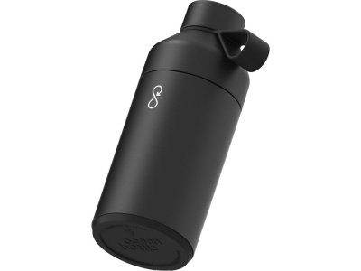Бутылка для воды Ocean Bottle с вакуумной изоляцией объемом 750 мл, сплошной черный , размер 750 мл