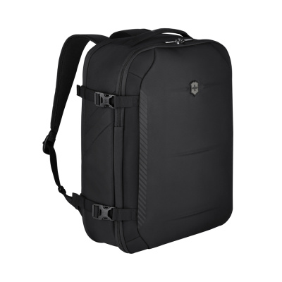 Рюкзак VICTORINOX Crosslight Boarding Bag, черный, RPET полиэстер, 39x22x53 см, 37 л