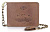 Бумажник KLONDIKE «Harry Bike», натуральная кожа в светло-коричневом цвете, 13 х 10 х 3 см