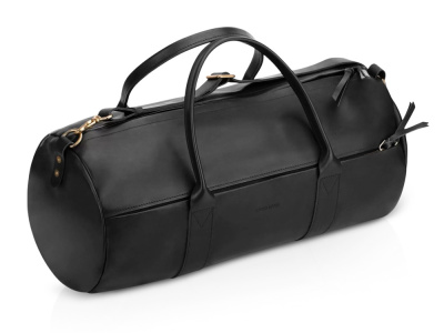 Дорожная сумка Угра, черный , размер С лого