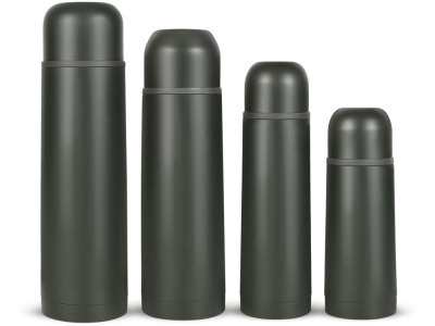 Термос Relaxika 101 (0,5 литра), хаки (без лого) , размер 500