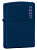 Зажигалка ZIPPO Classic с покрытием Navy Matte, латунь/сталь, синяя, матовая, 38x13x57 мм