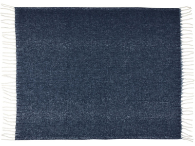 Долли плед из переработанного материала GRS, темно-синий