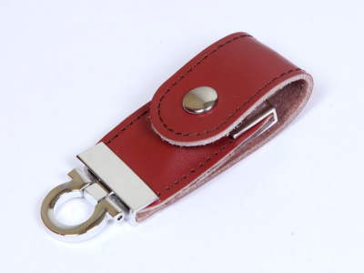 USB-флешка на 16 Гб в виде брелка, коричневый , размер 16ГБ