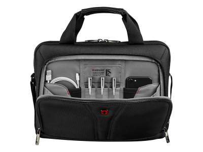 Сумка для ноутбука WENGER BC Free 14'', чёрный, 100% полиэстер, 35x26x6 см, 5 л