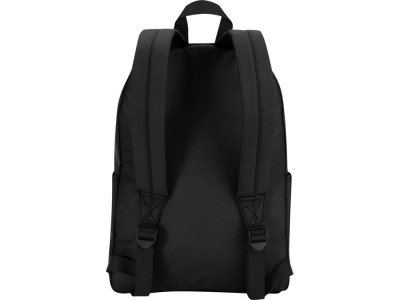 Байрон рюкзак для 14-дюймового ноутбука объемом 16 л, изготовленный из переработанных материалов по стандарту GRS, черный