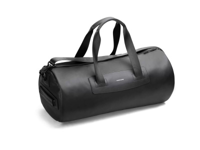 Дорожная сумка Штайр, черный , размер С лого