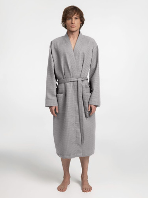 Халат вафельный Kimono