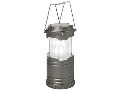 Туристический фонарь с эффектом пламени Beacon, серый