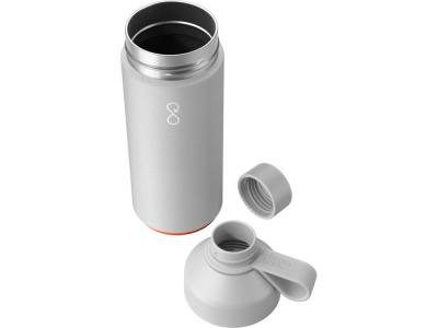 Бутылка для воды Big Ocean Bottle объемом 1000 мл с вакуумной изоляцией, серый , размер 1000 мл