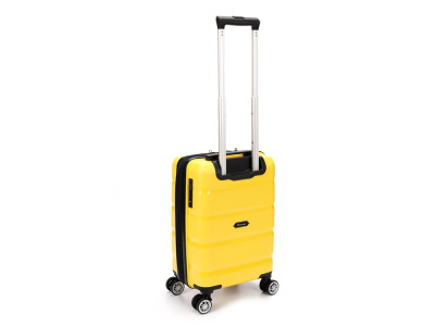 Чемодан TORBER В Отпуск, жёлтый, полипропилен, 33 х 22 х 53 см, 35 л , размер S