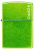 Зажигалка ZIPPO Logo с покрытием Lurid™, латунь/сталь, зеленая, глянцевая, 38x13x57 мм