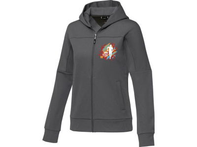 Женская спортивная трикотажная куртка Nubia на молнии, storm grey , размер 2XL