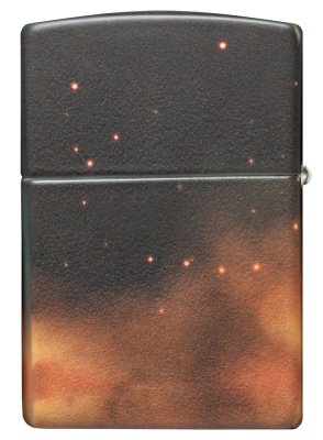 Зажигалка ZIPPO Mythological с покрытием Glow In The Dark Green, латунь/сталь, черная, 38x13x57 мм