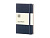 Записная книжка Moleskine Classic (в линейку) в твердой обложке, Large (13х21см), синий , размер A5