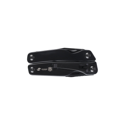 Мультитул Stinger, 101x43 мм, 11 функций, сталь, чёрный, в комплекте нейлоновый чехол