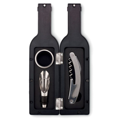 Набор винный черный