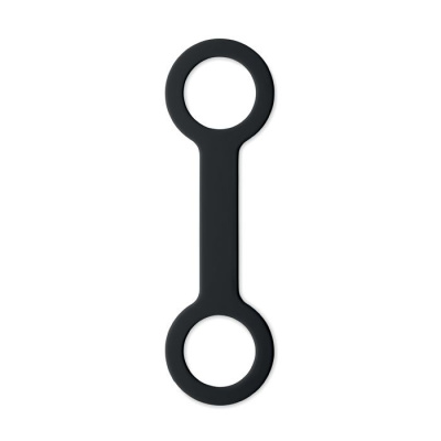 Держатель для бутылки силиконовый черный