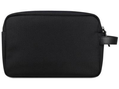 Несессер мужской BUGATTI НЕРО | NERO, чёрный, нейлон 1680D/кожа, 24х7,5х16 см