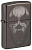 Зажигалка ZIPPO Screaming Monster с покрытием Black Ice®, латунь/сталь, черная, 38x13x57 мм
