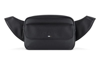 Сумка на пояс мужская BUGATTI РИКО | RICO, черный, полиуретан, 22 x 7 x 15 см