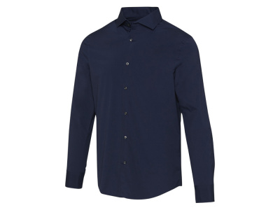 Carnelian мужская рубашка из поплина - Navy Blue , размер XL