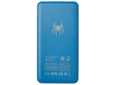 Портативное зарядное устройство с возможностью полноцветной печати на ткани и нанесения силиконового 3D-лого по индивидуальному дизайну клиента