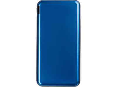 Внешний аккумулятор Forge v.2 металл, 10000mah, синий