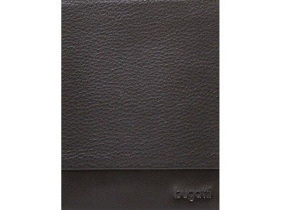 Портмоне BUGATTI АТЛАНТА | ATLANTA, чёрное, натуральная воловья кожа, 10,5х2х12,5 см