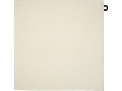 Alora кухонное полотенце из переработанного хлопка плотностью 200 г/м² - сплошной черный