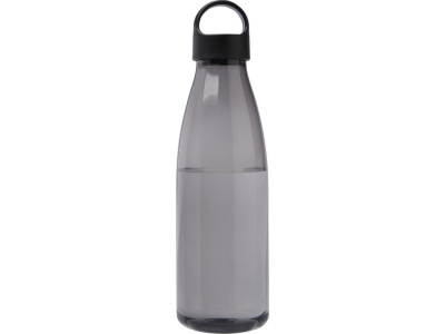 Bergen бутылка для воды объемом 800 мл из переработанной пластмассы, сплошной черный