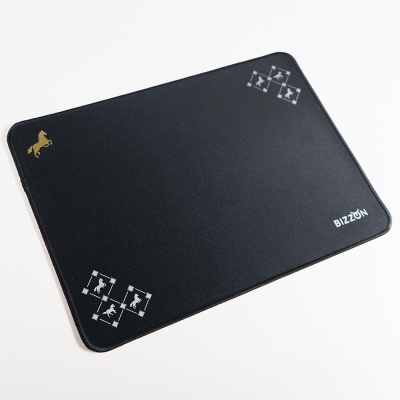 Коврик для мыши GLIDE M, 35*25*0,3см, прошитый край, черный