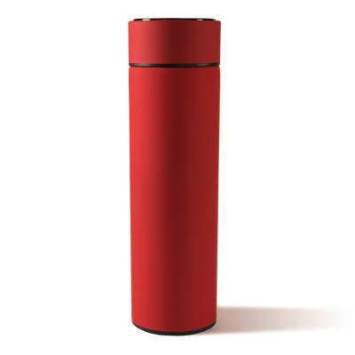 Термос MARK LED soft touch 500 мл Красный