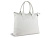 Сумка-шоппер BUGATTI Elsa, белая, воловья кожа/полиэстер, 46х11х31,5 см