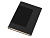Бизнес блокнот Supreme с вставкой из софт-тача, гибкая обложка, 128 листов, черный