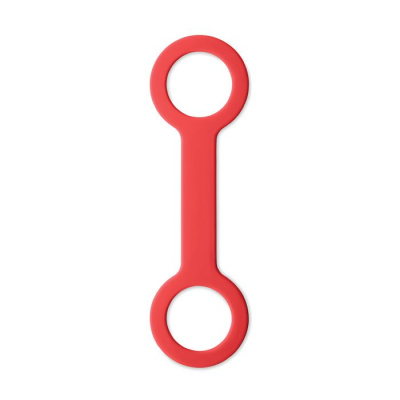 Держатель для бутылки силиконовый красный