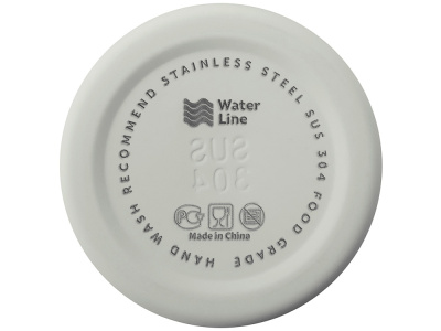 Стальная бутылка Rely, 650 мл, дымчато-белый  (off white)