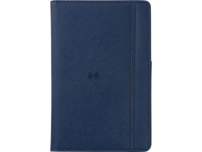 Органайзер с функцией беспроводной зарядки Manner, 5000 mah, темно-синий (Р)